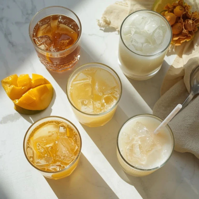 easy homemade drinks