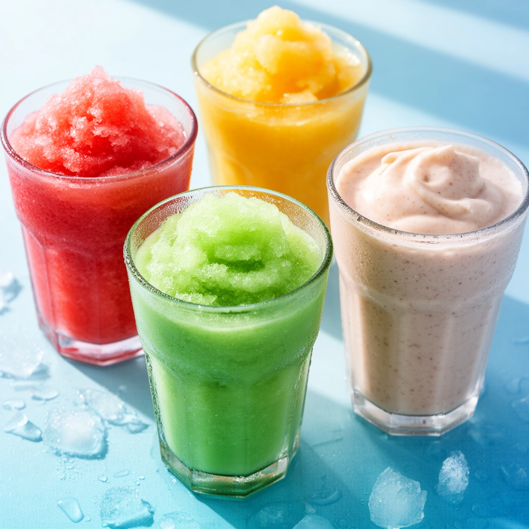 featuring frozen drinks