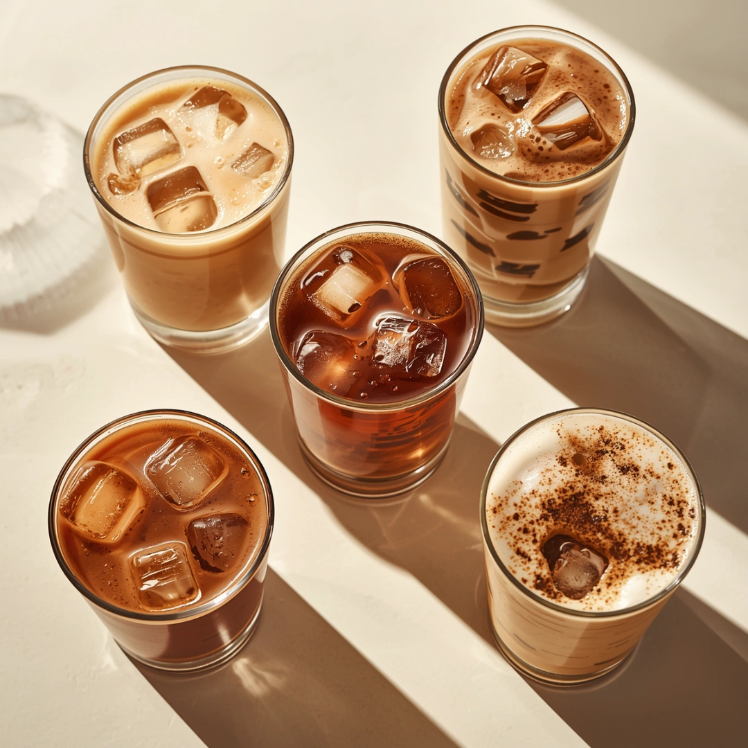 iced coffee drinks