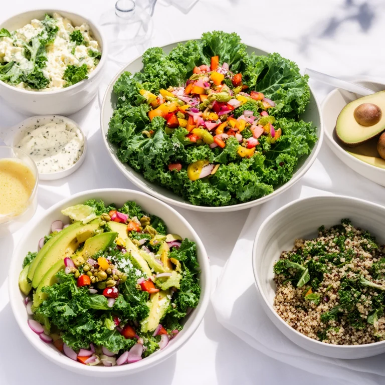 _featuring kale salads