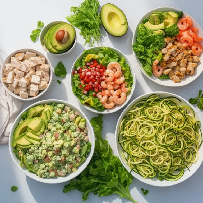 featuring keto salads