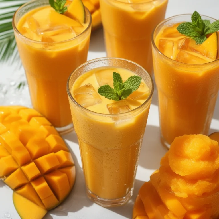 featuring mango drinks