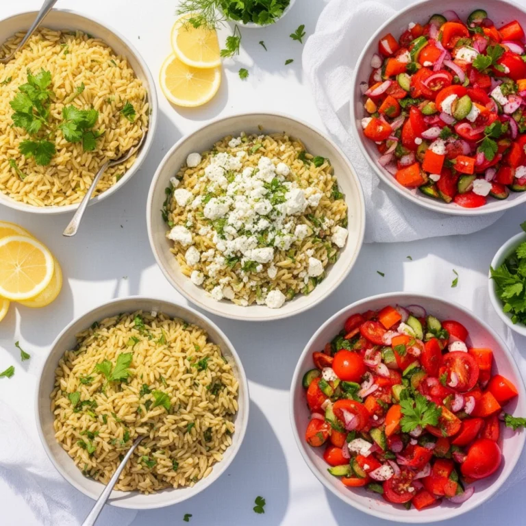 featuring orzo salads