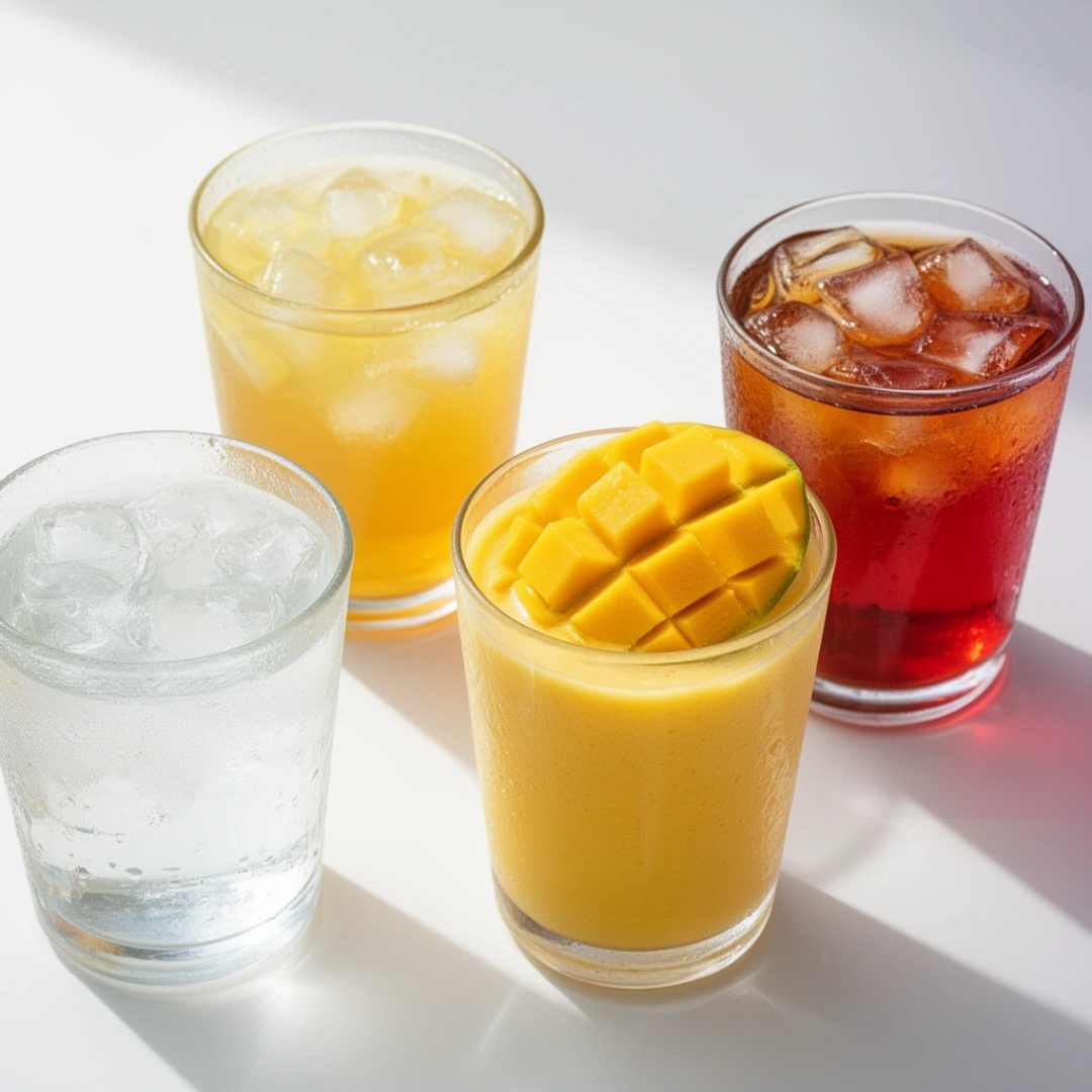 featuring simple drinks