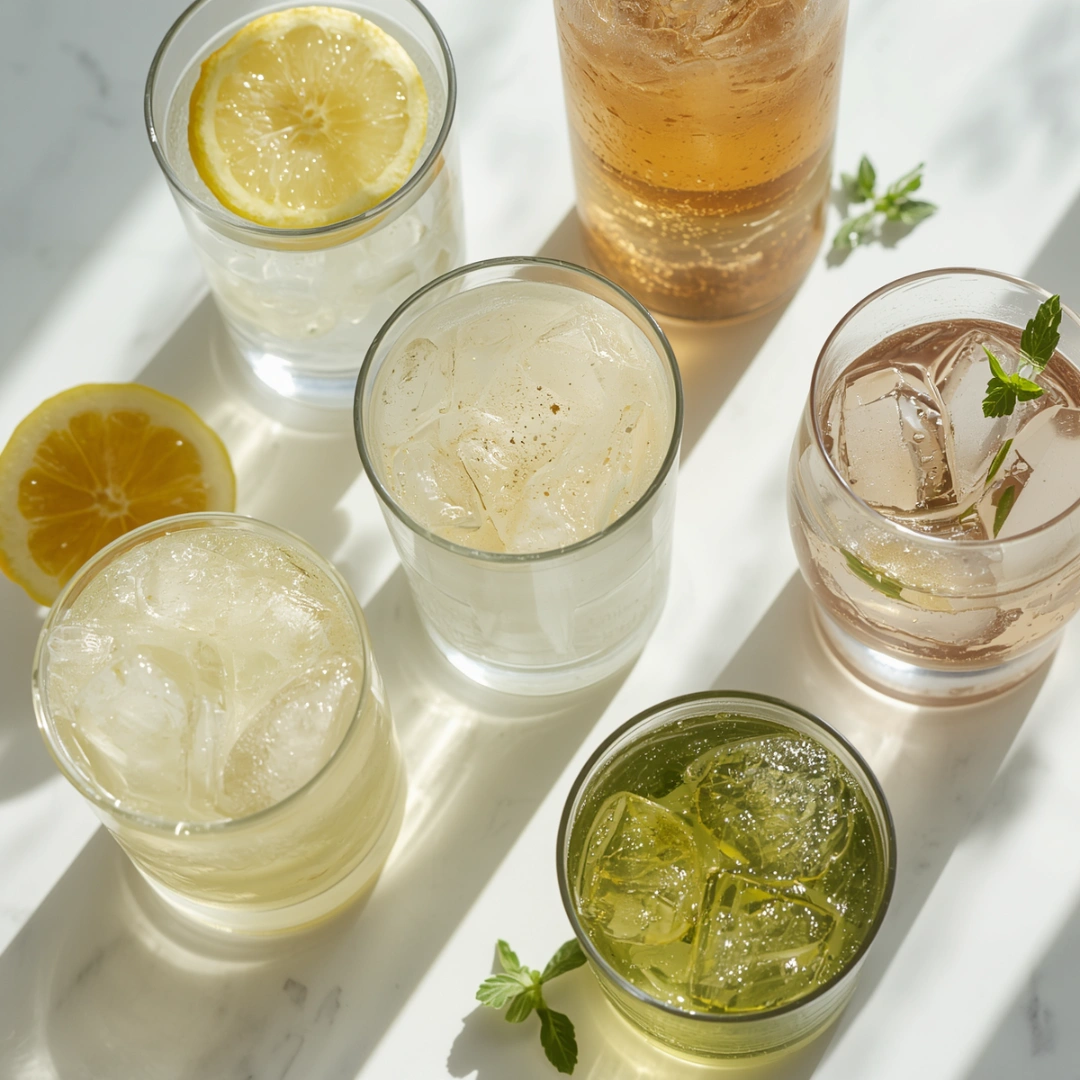 featuring sugar-free drinks