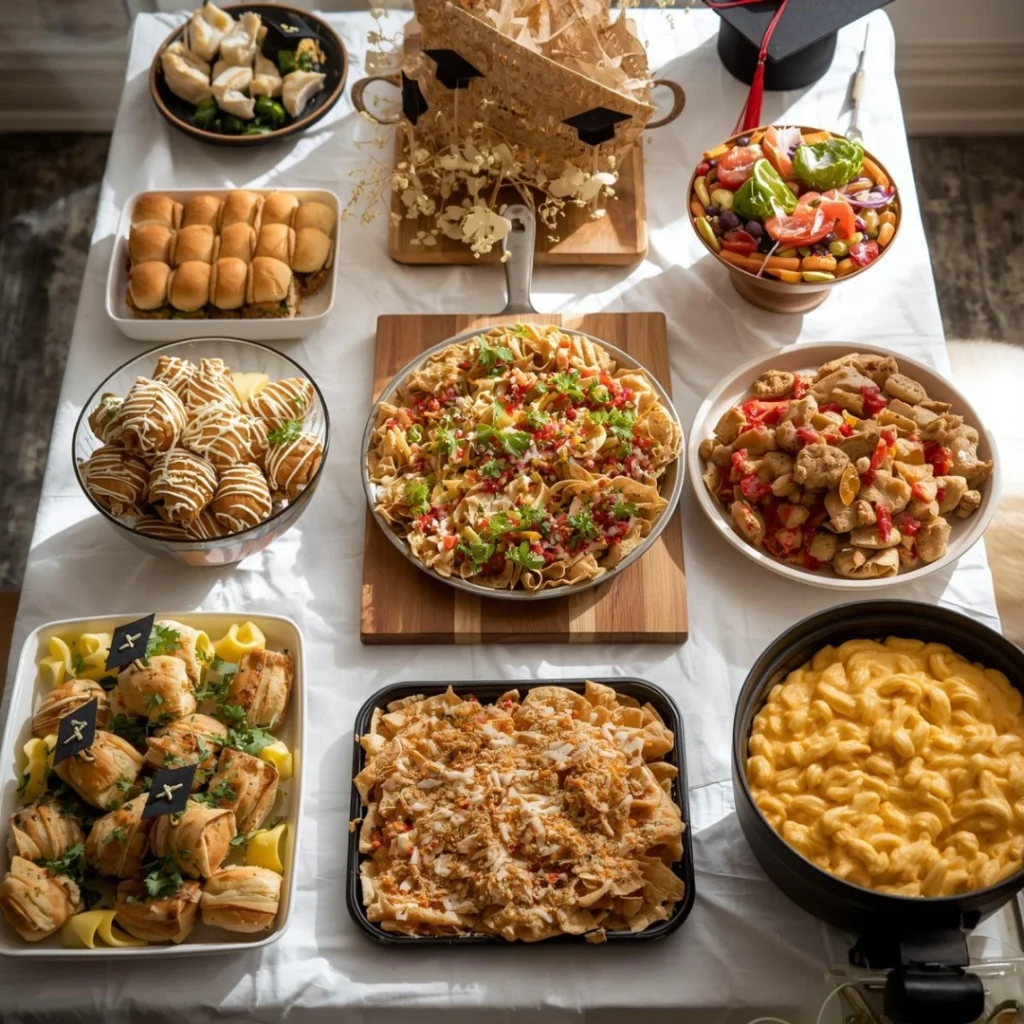 _festive graduation party food