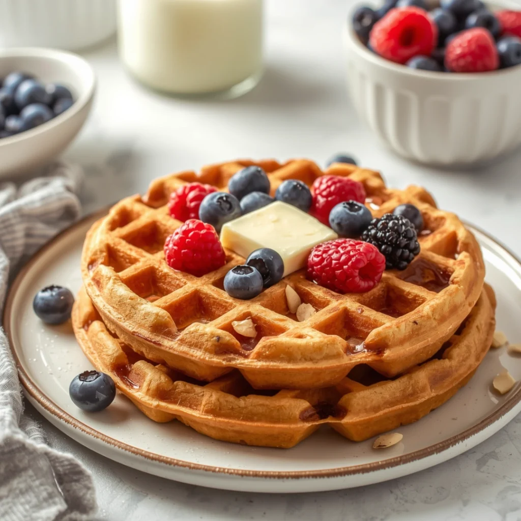 Almond Flour Waffles