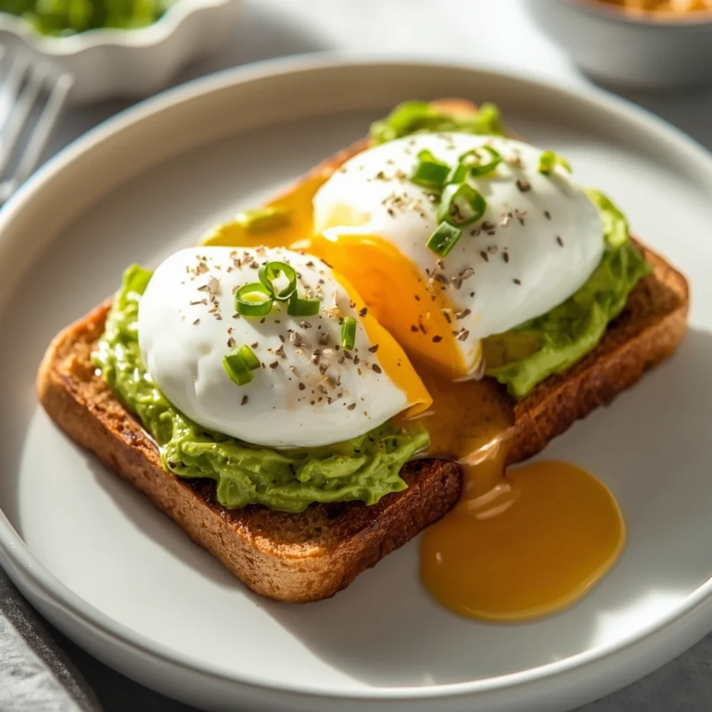 Avocado Toast with Poached Eggs