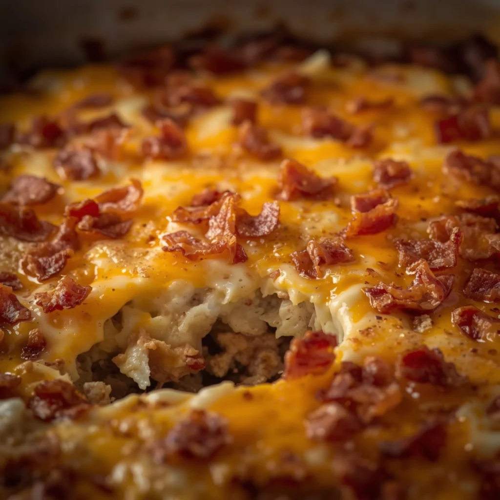 Bacon Cheese Breakfast Bake