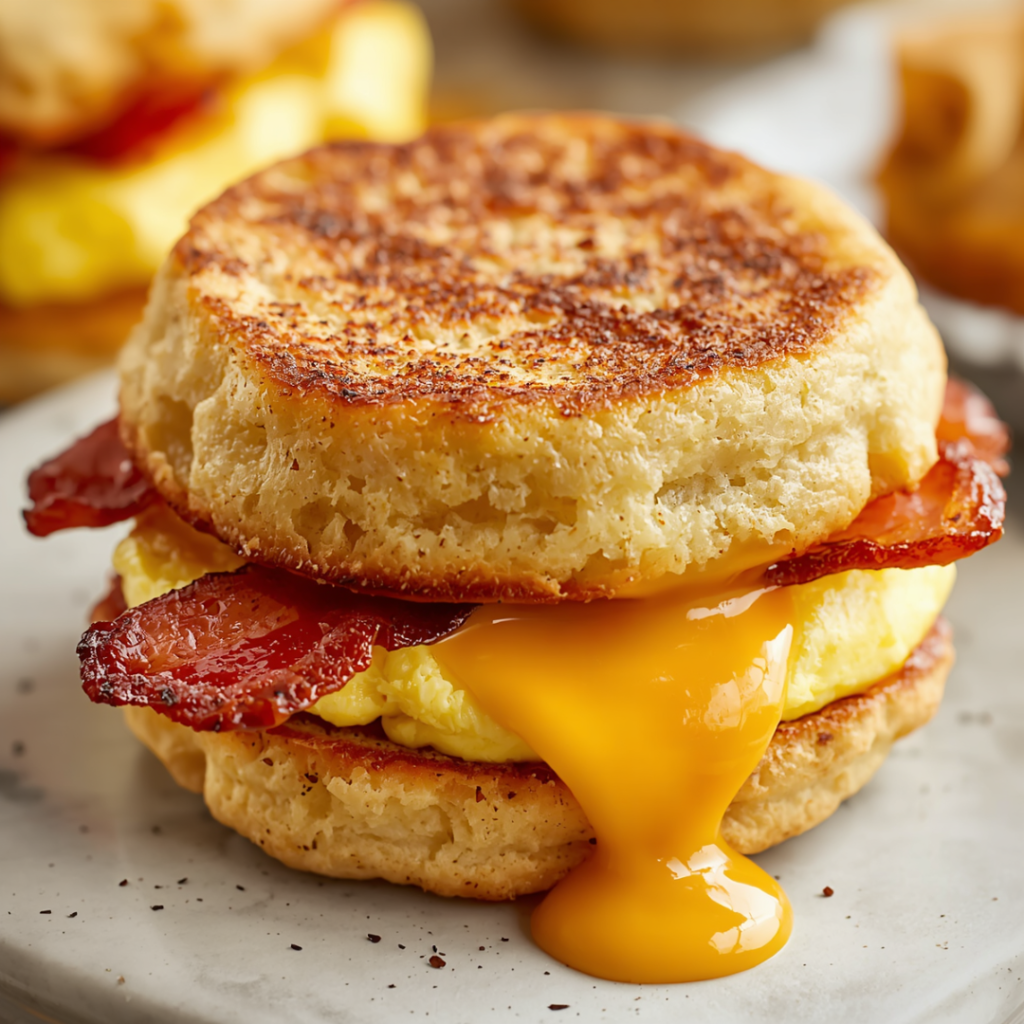 Bacon Egg Cheese Muffin