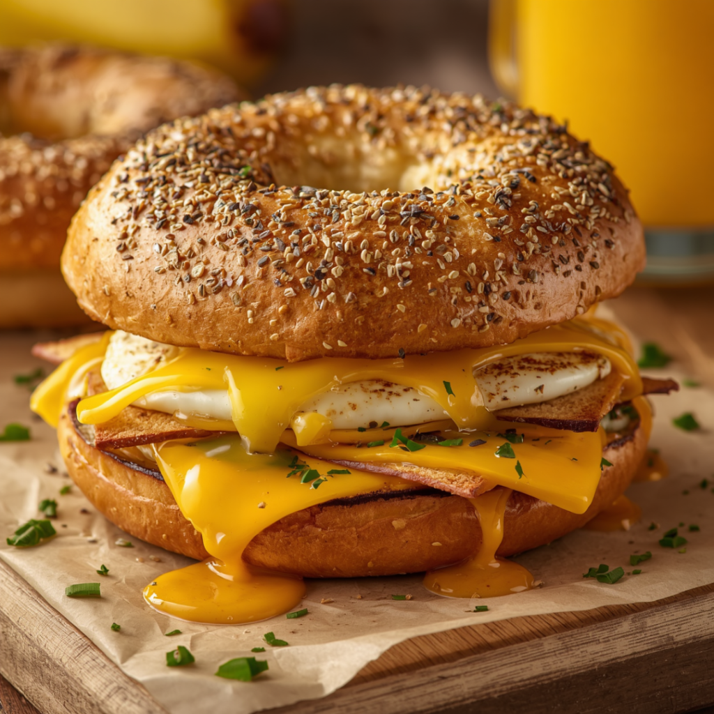 Bagel Breakfast Sandwich