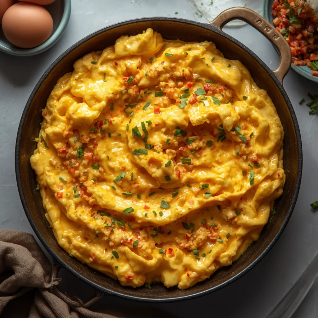 Big Batch Scrambled Eggs