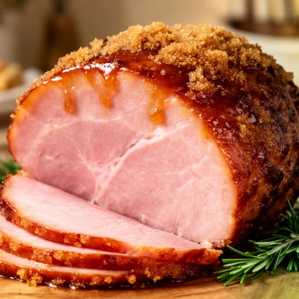 Brown Sugar Glazed Ham