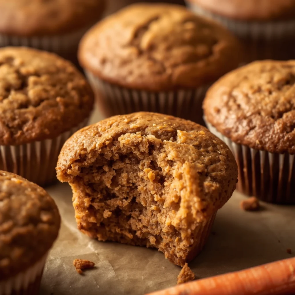 Carrot Cake Breakfast Muffins
