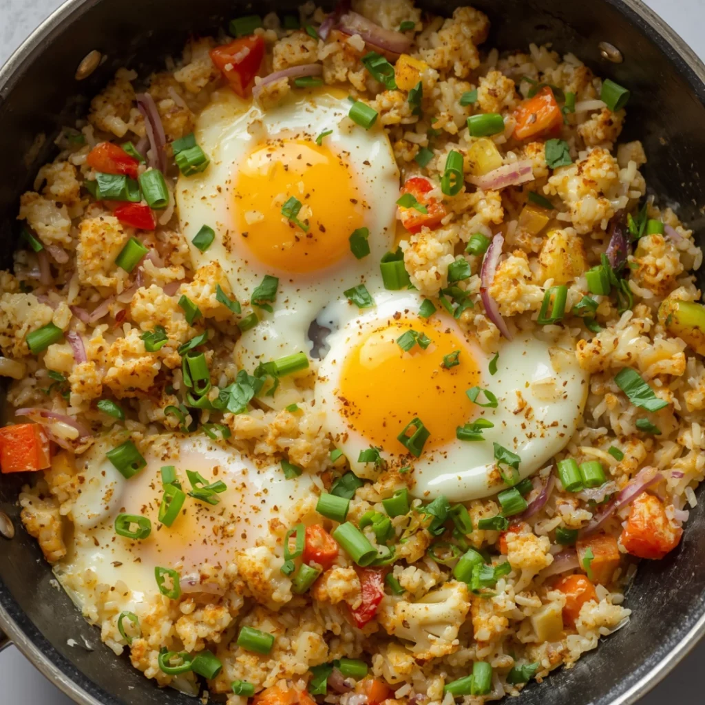 Cauliflower Breakfast Hash