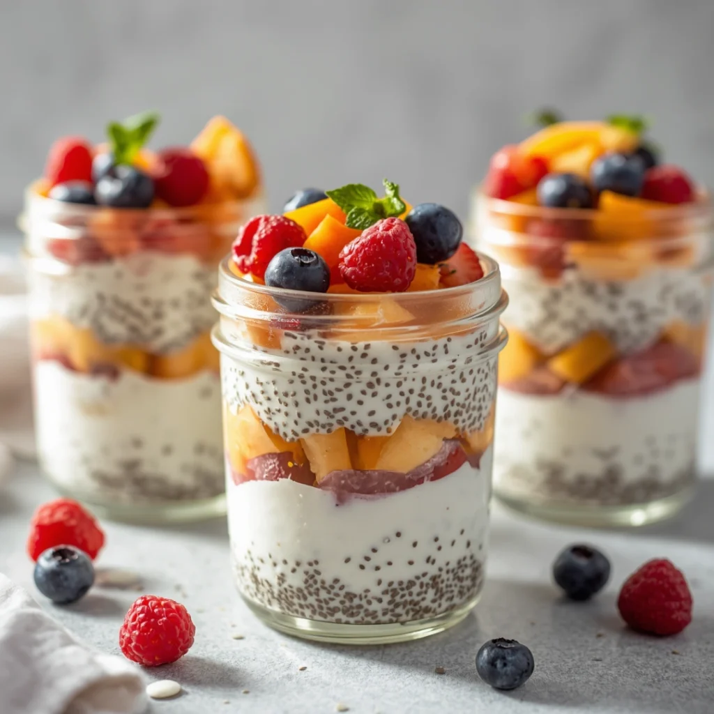 Chia Yogurt Parfaits