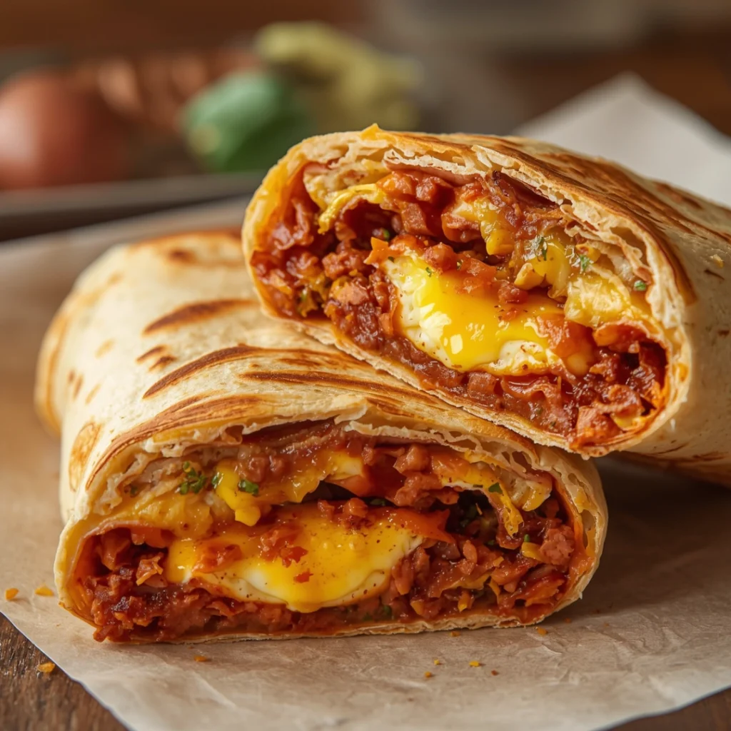 Chorizo Breakfast Burrito