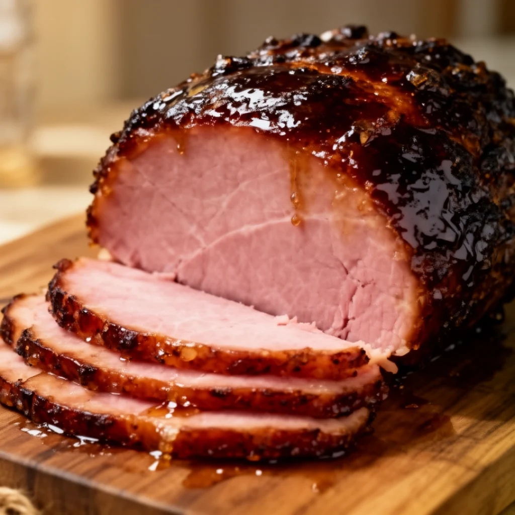 Cola Glazed Ham