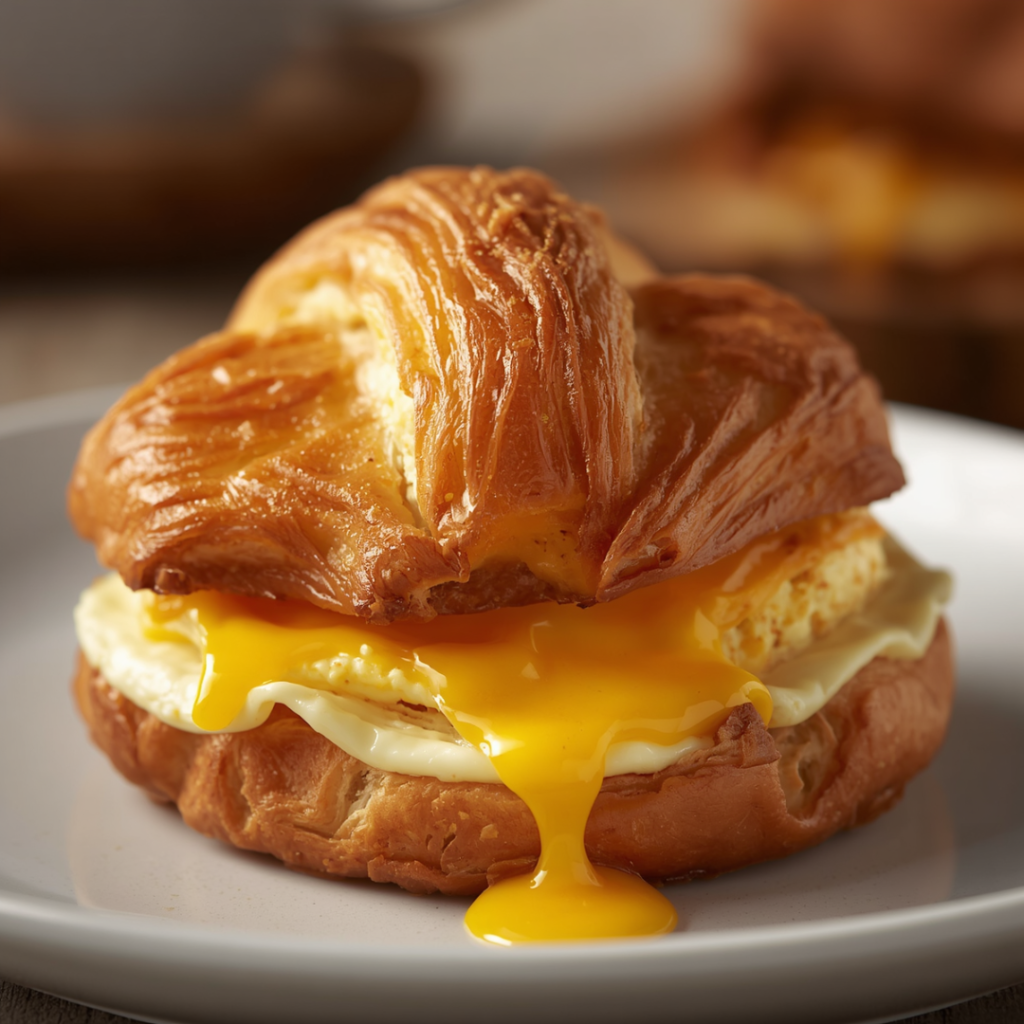 Croissant Egg Sandwich