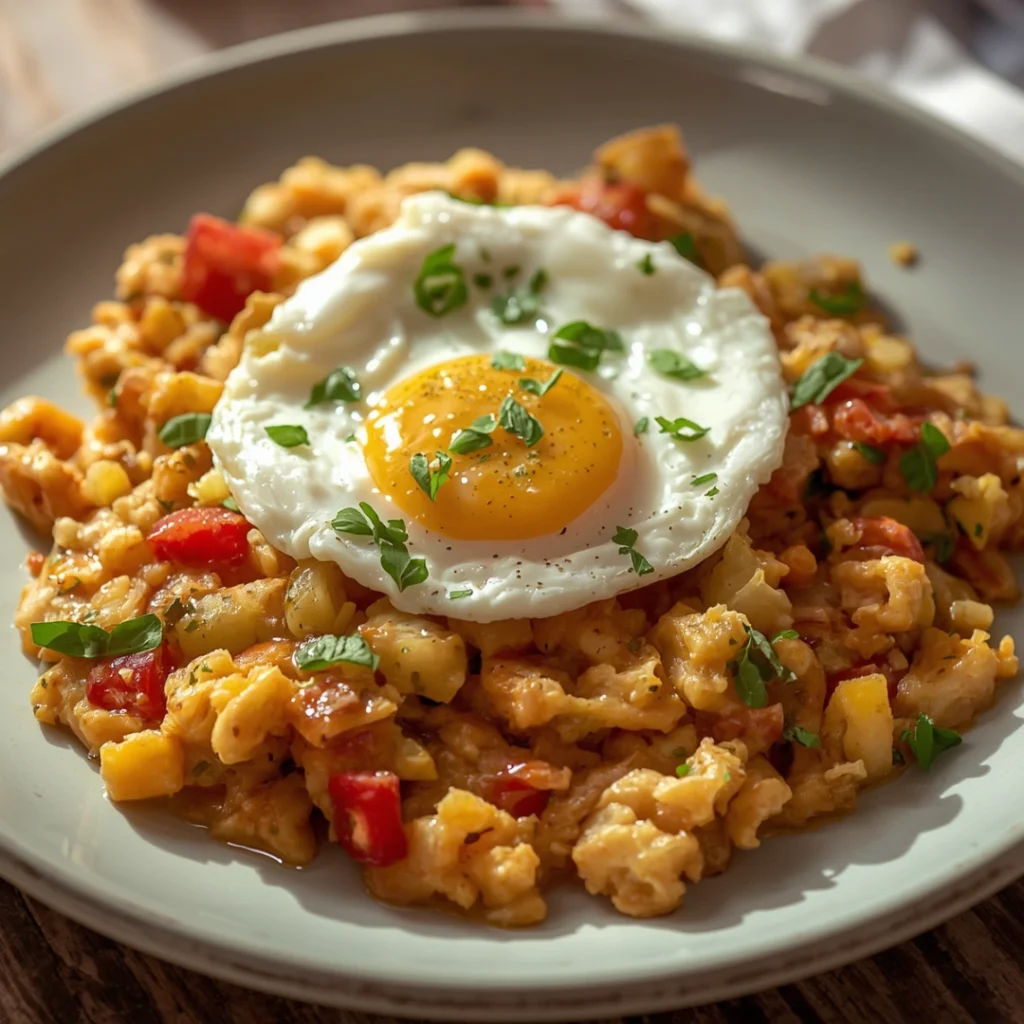 Egg Veggie Scramble