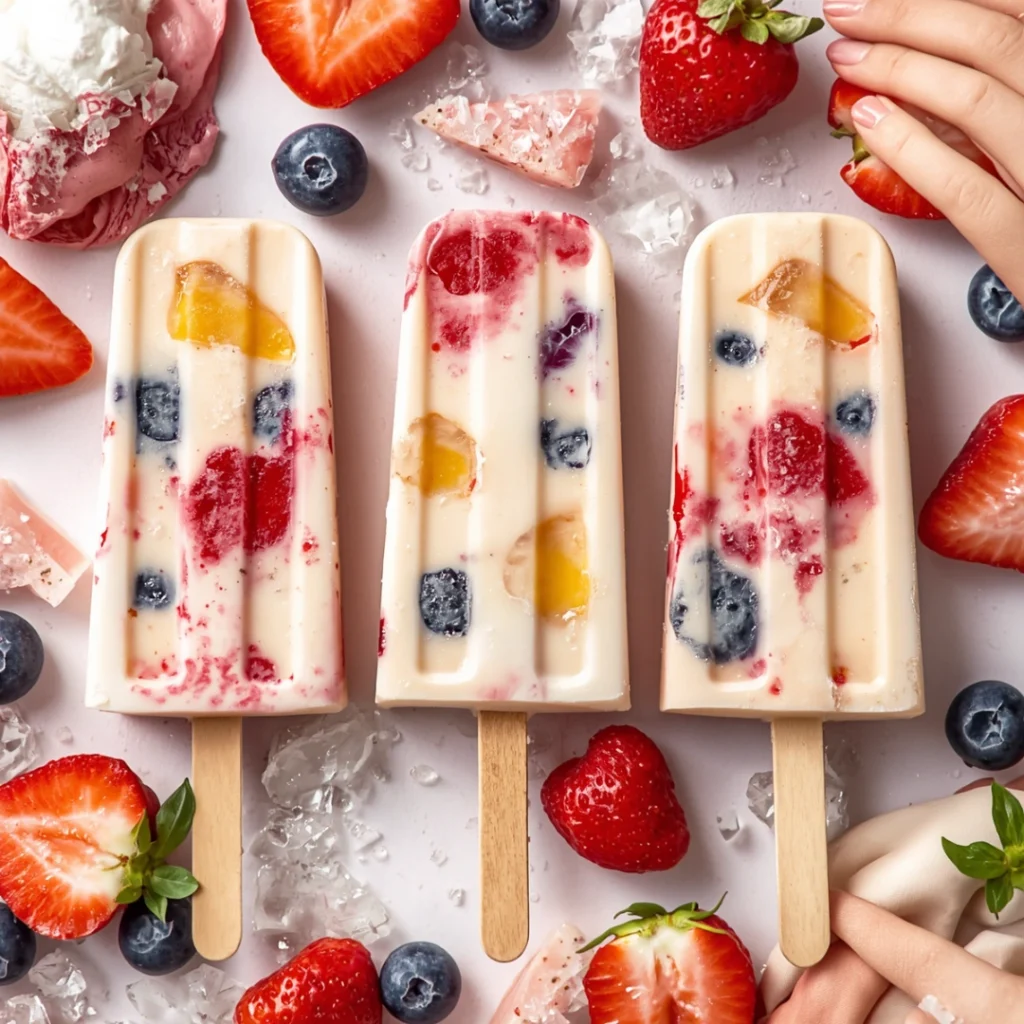 Fruit Yogurt Pops