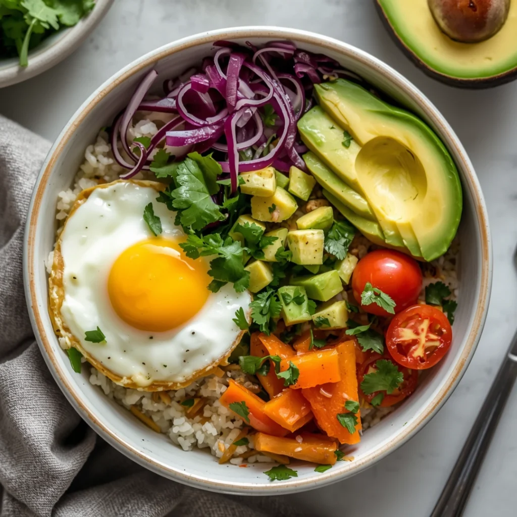 Gluten Free Breakfast Burrito Bowl