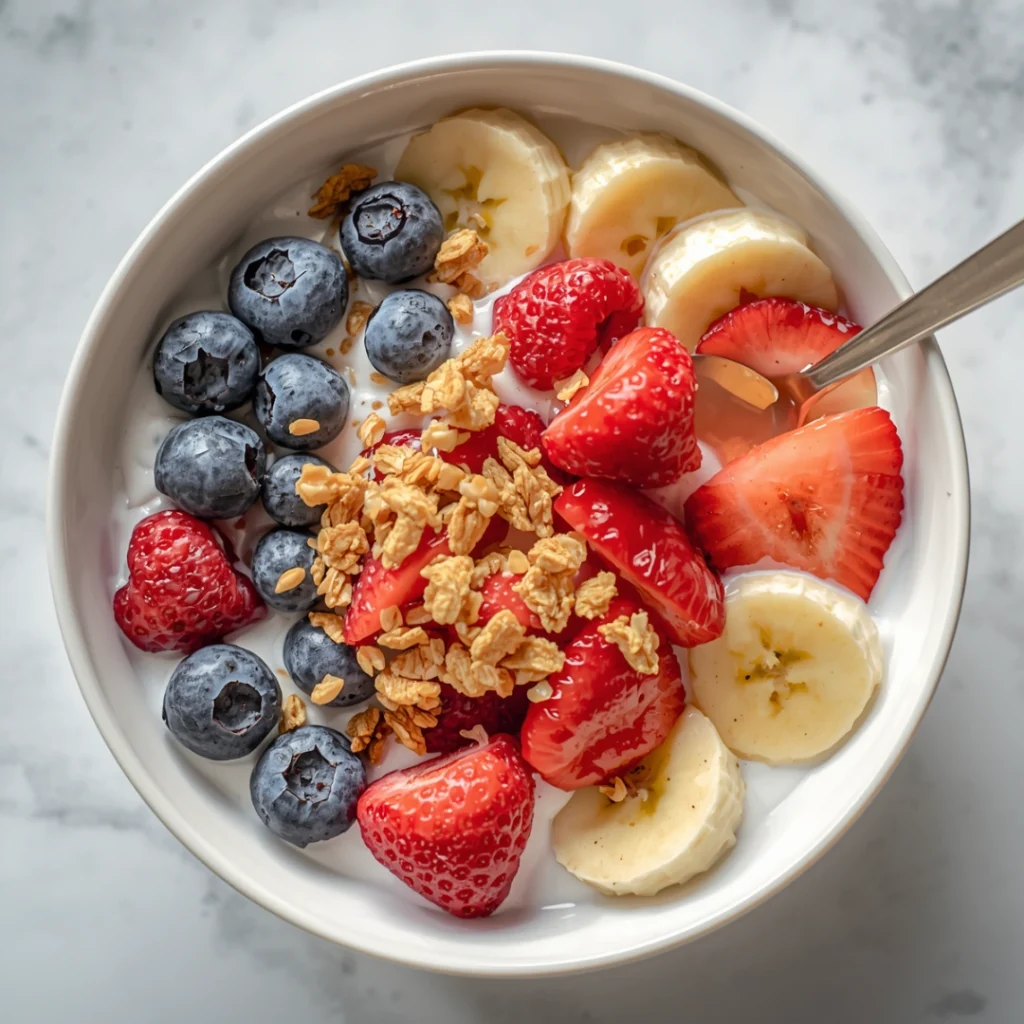 Greek Yogurt Fruit Bowl