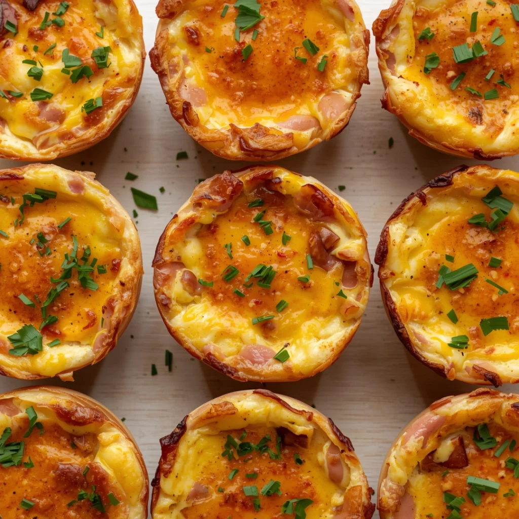 Ham Cheese Egg Cups