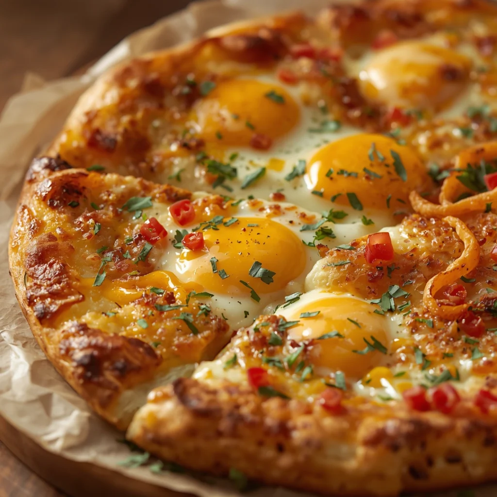 Hash Brown Crust Pizza