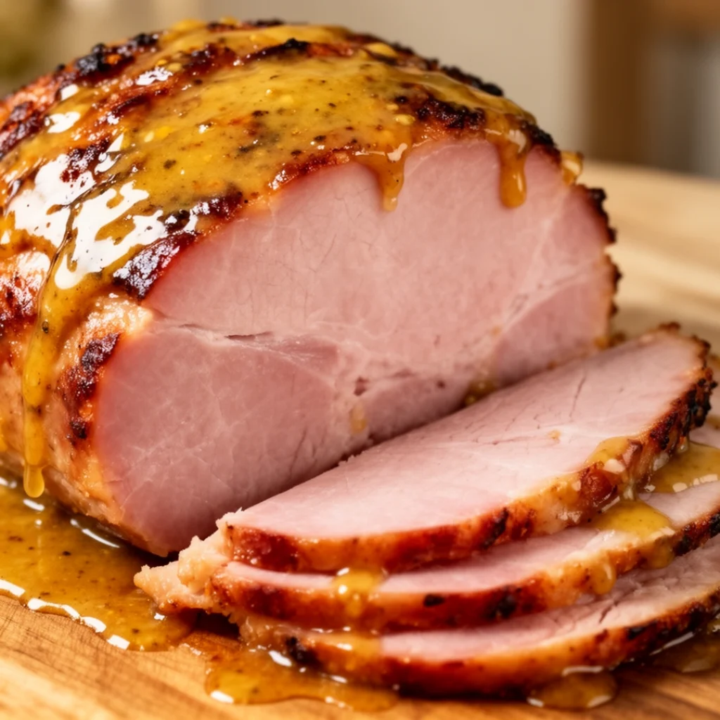 Honey Mustard Baked Ham