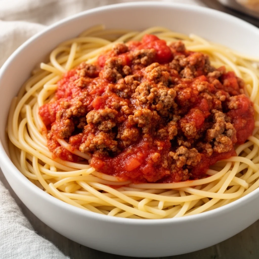 Instant Pot Spaghetti Meat Sauce