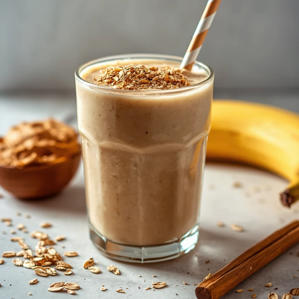 Peanut Butter Oat Smoothie