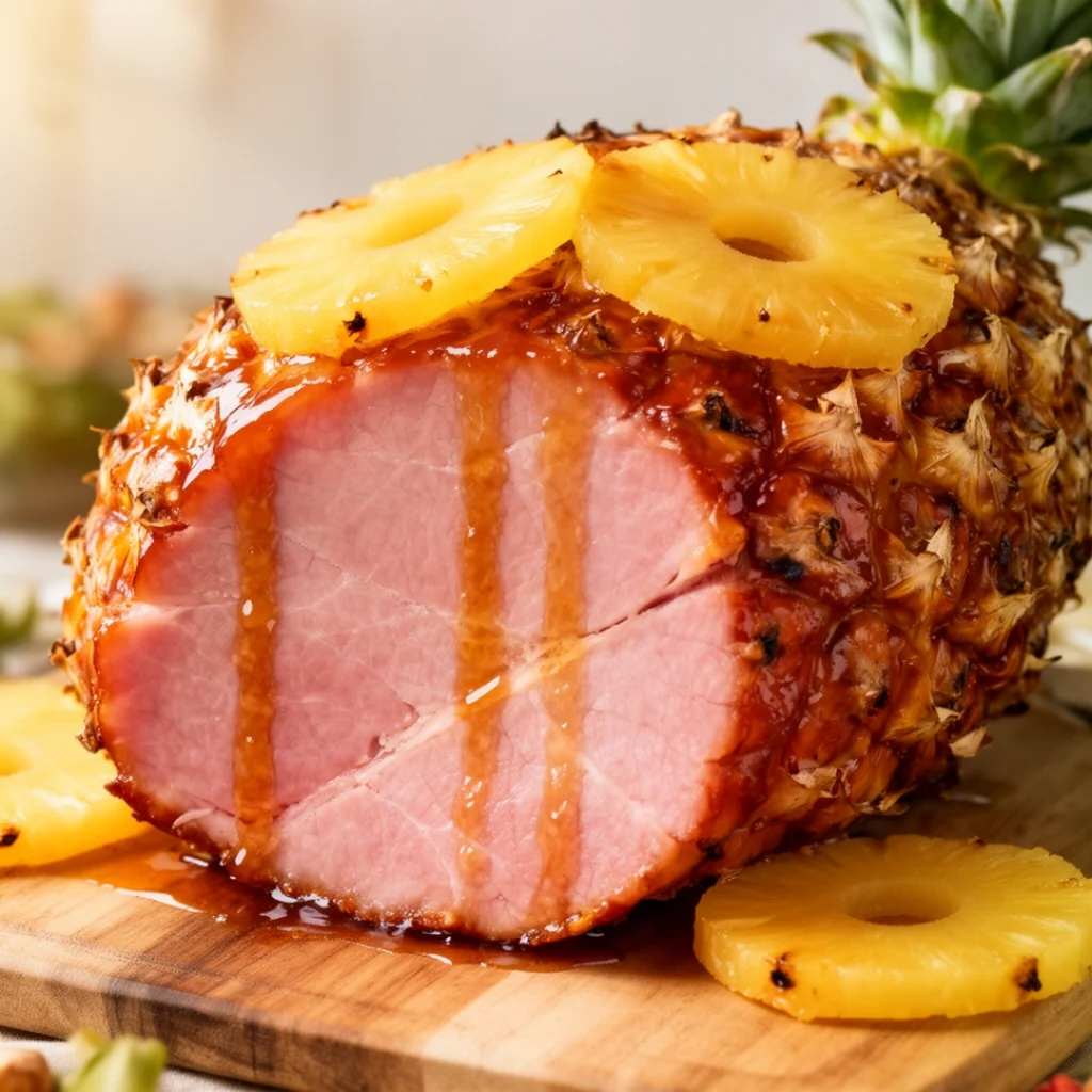 Pineapple Glazed Ham
