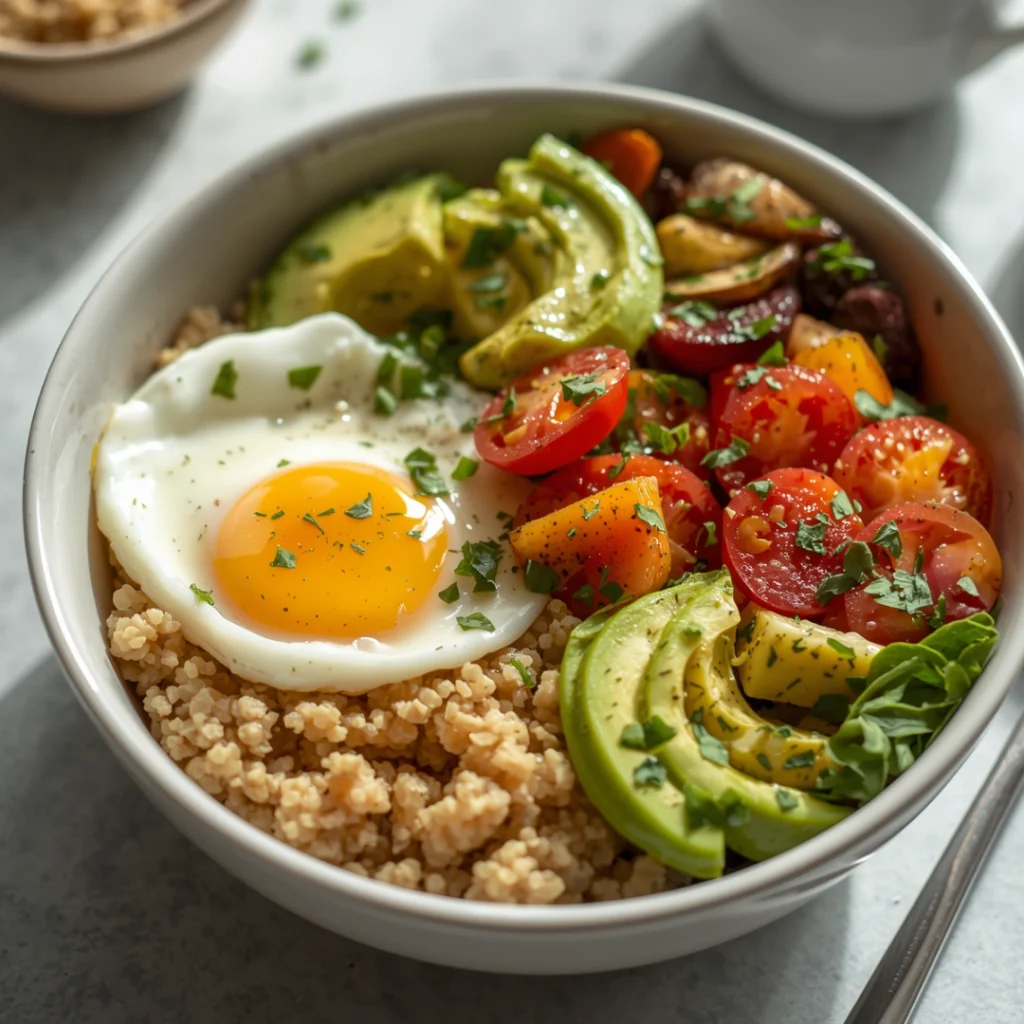 Quinoa Egg Bowl