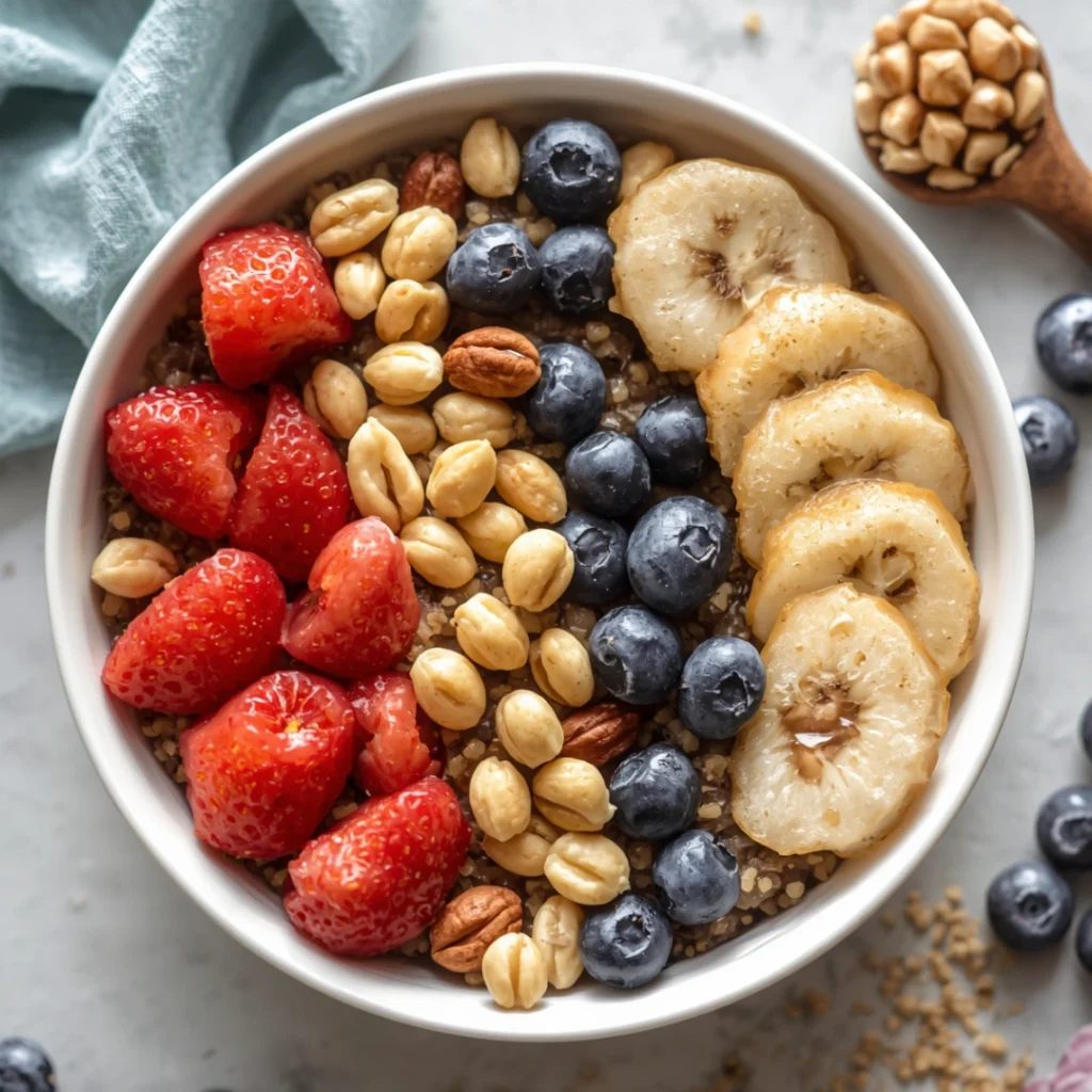 Quinoa Fruit Breakfast Bowl
