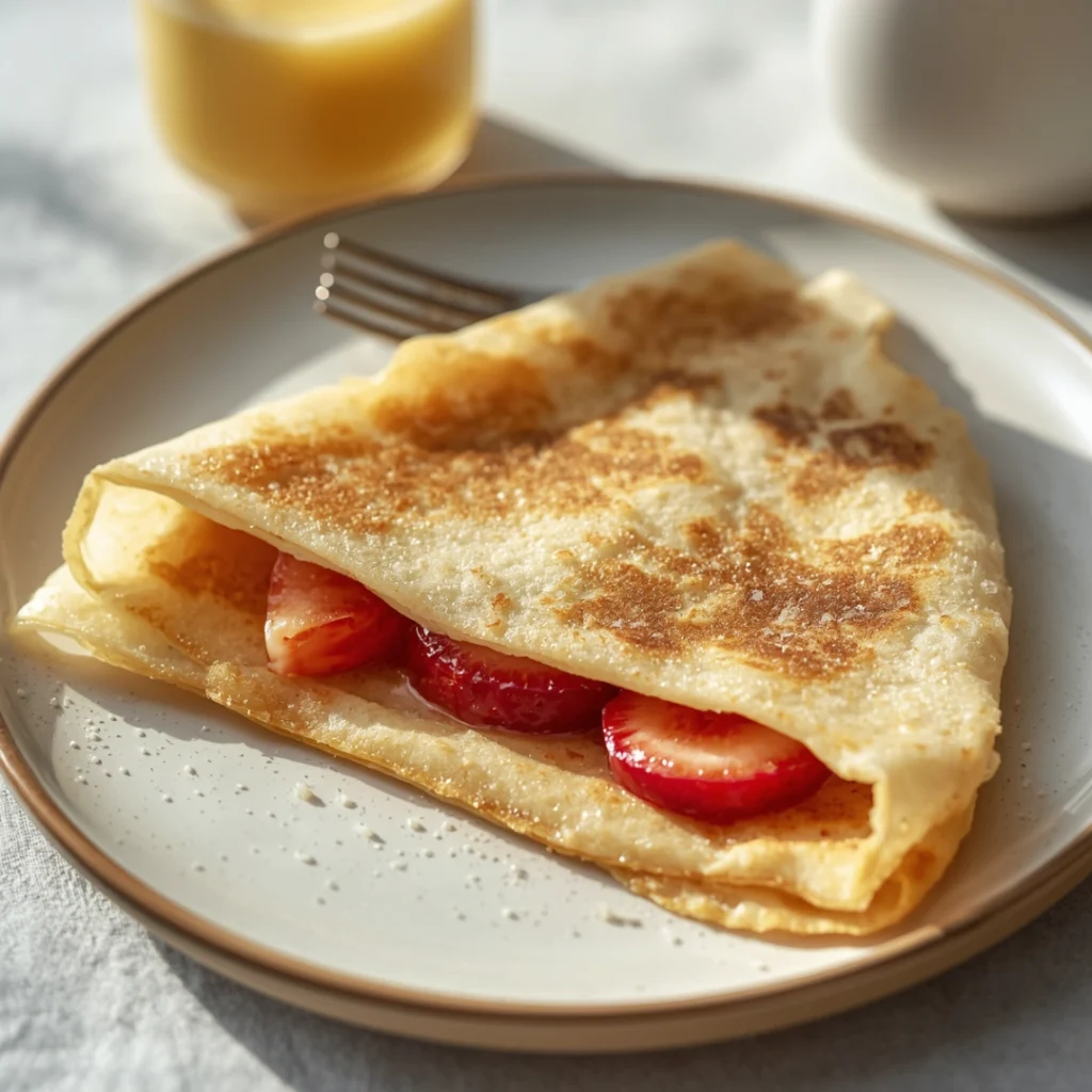 Rice Flour Crepes