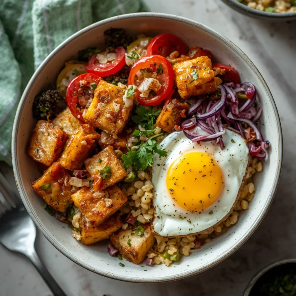 Tofu Veggie Bowl