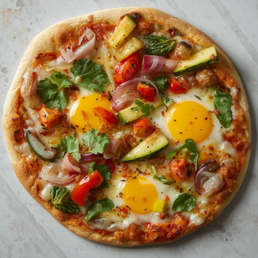 Veggie Flatbread Pizza