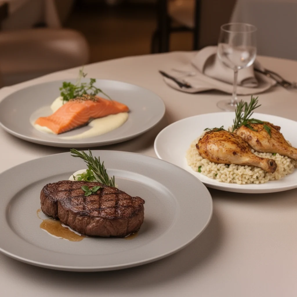 featuring fancy yet simple dishes