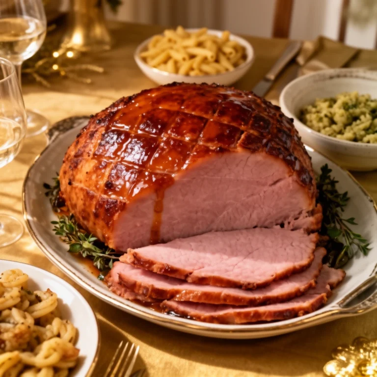 warm and inviting dinner table