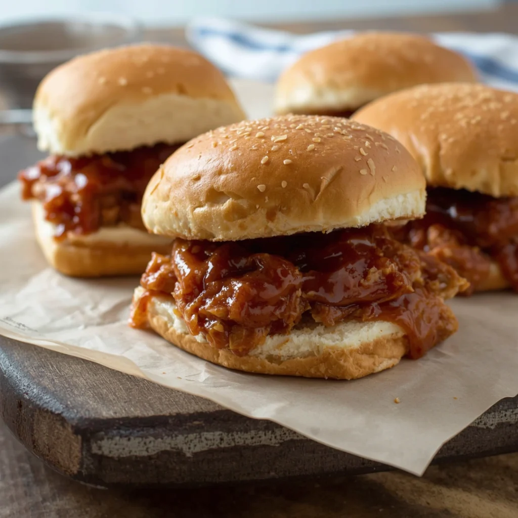 1. BBQ Pulled Pork Sliders
