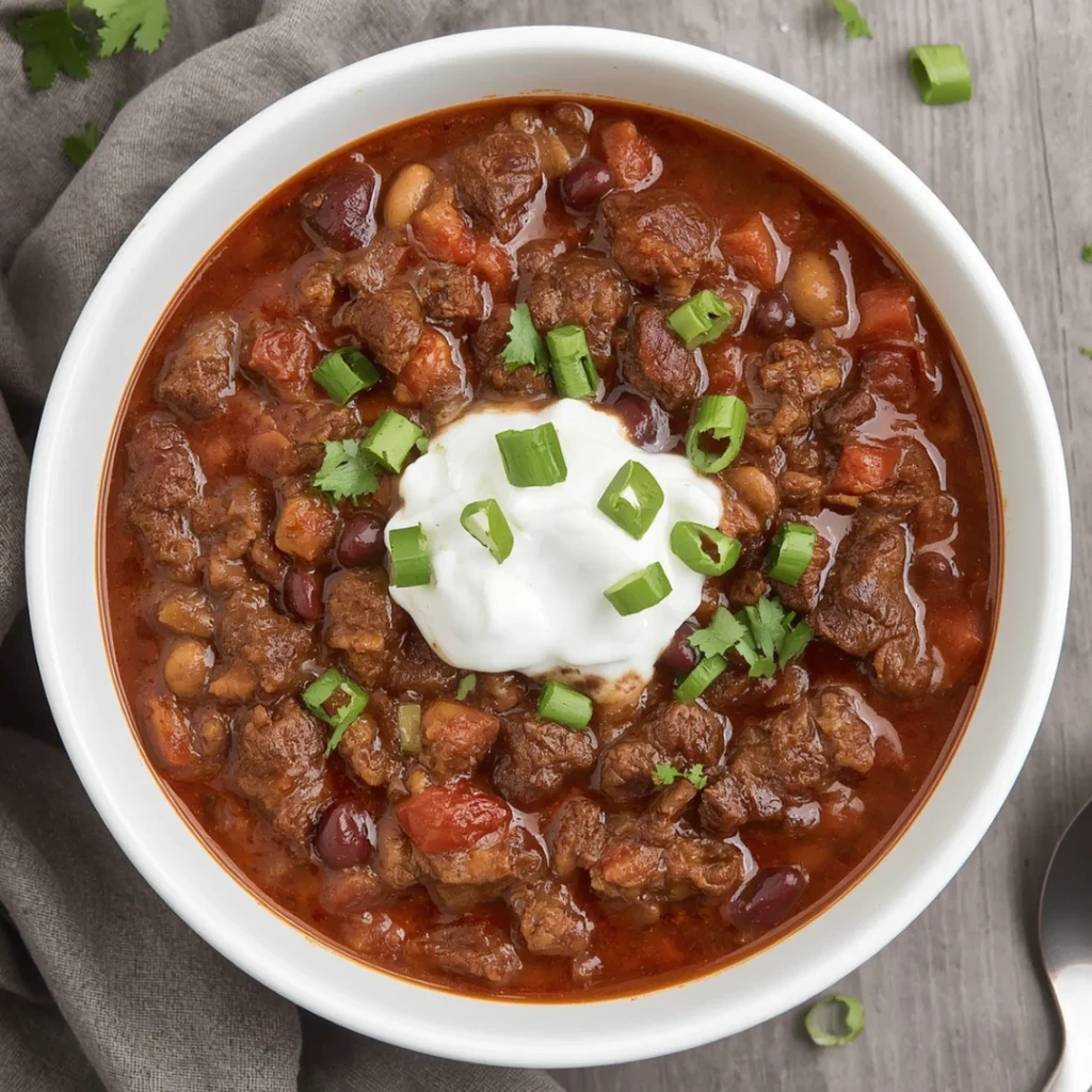 1. Crockpot Chili