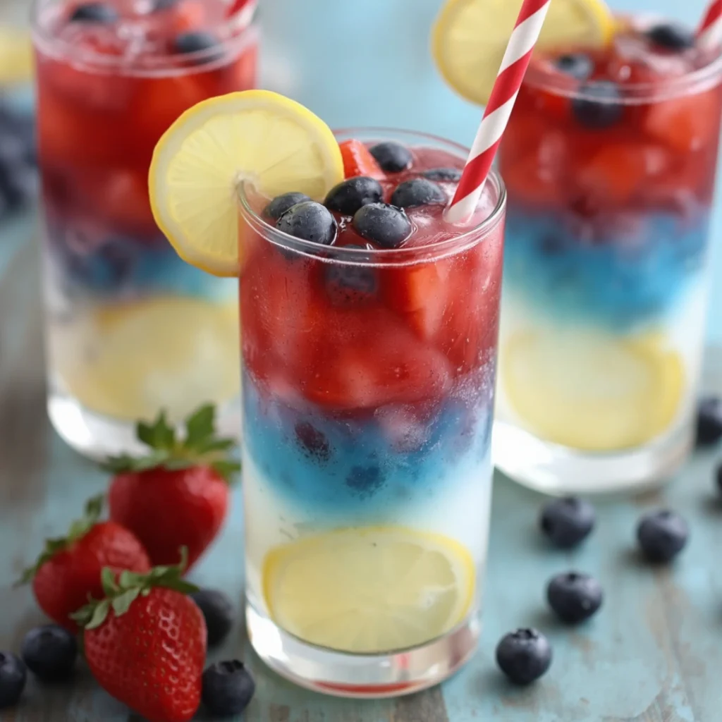 1. Red White Blue Lemonade
