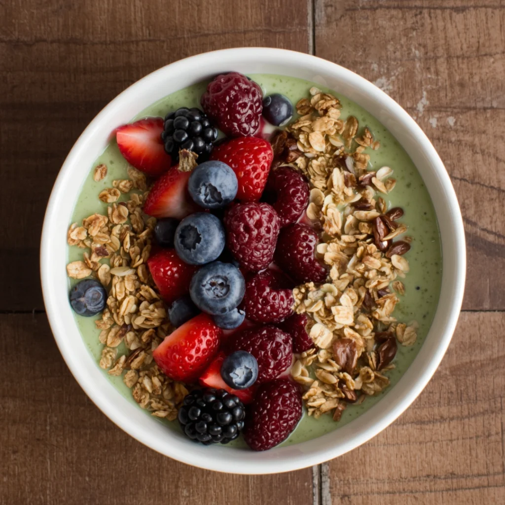 2. Avocado Smoothie Bowl