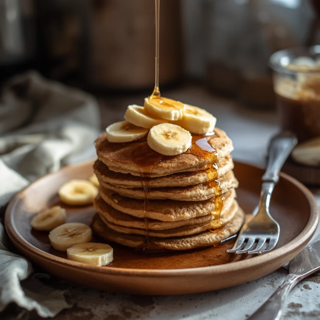 2. Banana Oat Pancakes