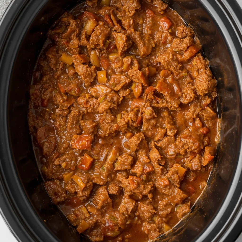 2. Crockpot Sloppy Joes
