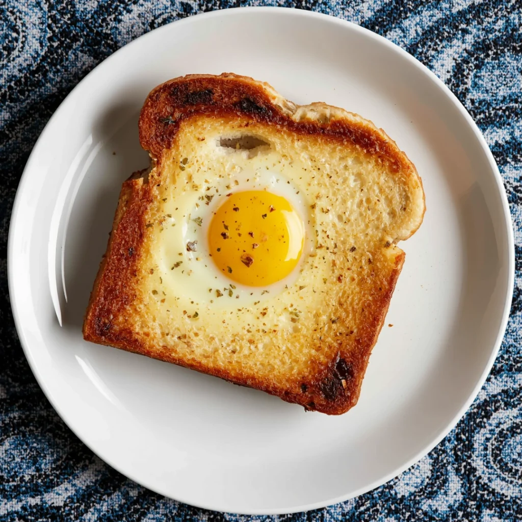 2. Egg in a Hole Toast
