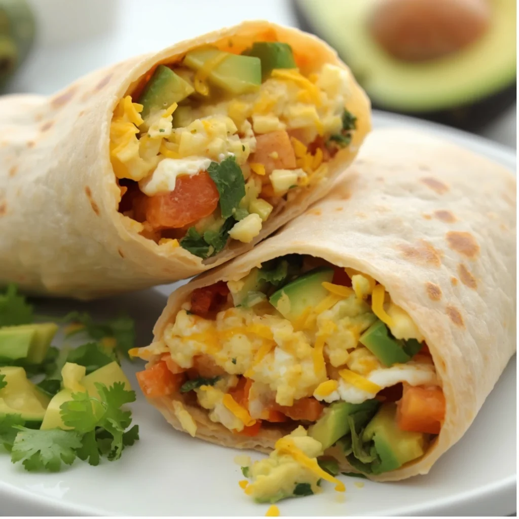 3. Avocado Breakfast Burrito