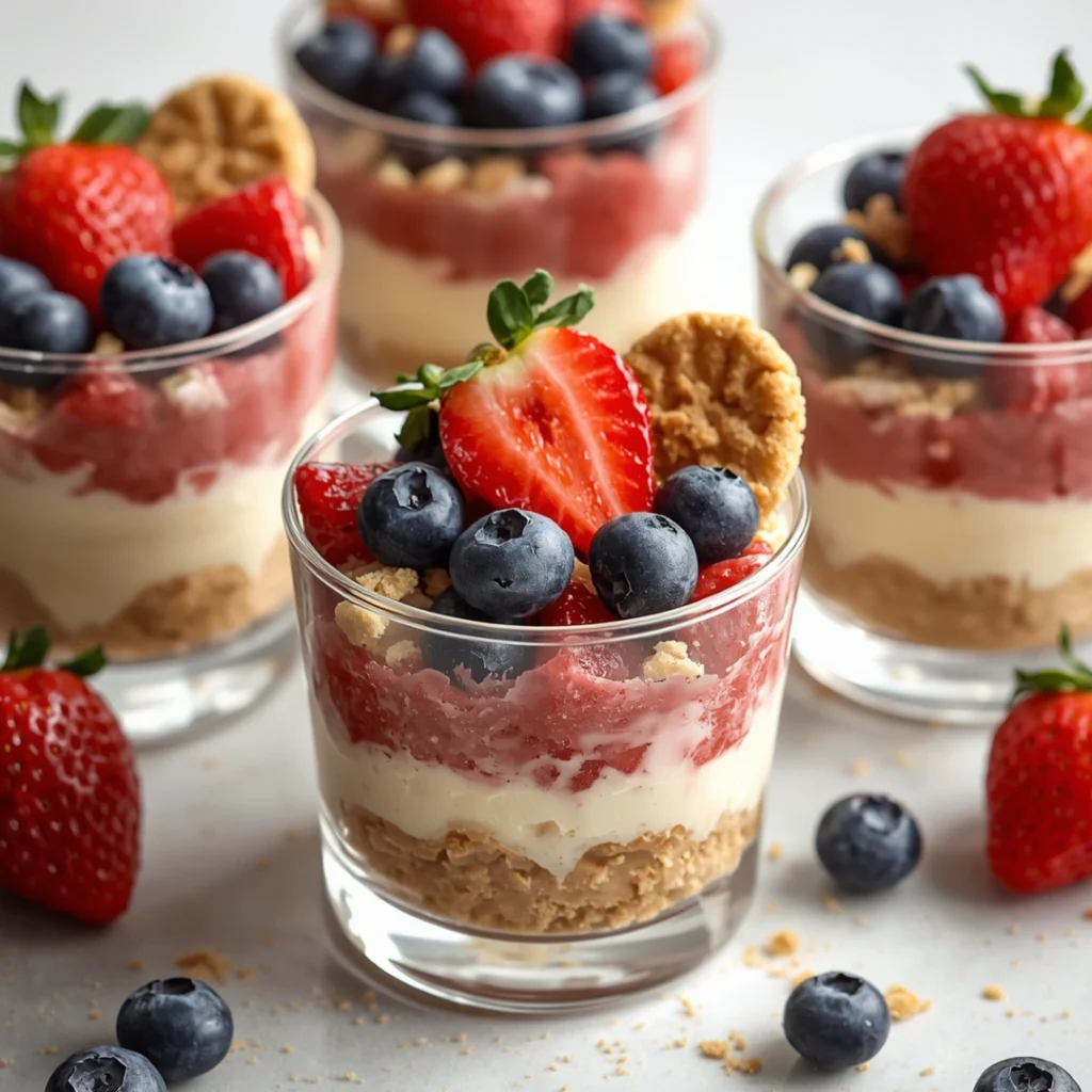 3. Berry Cheesecake Cups