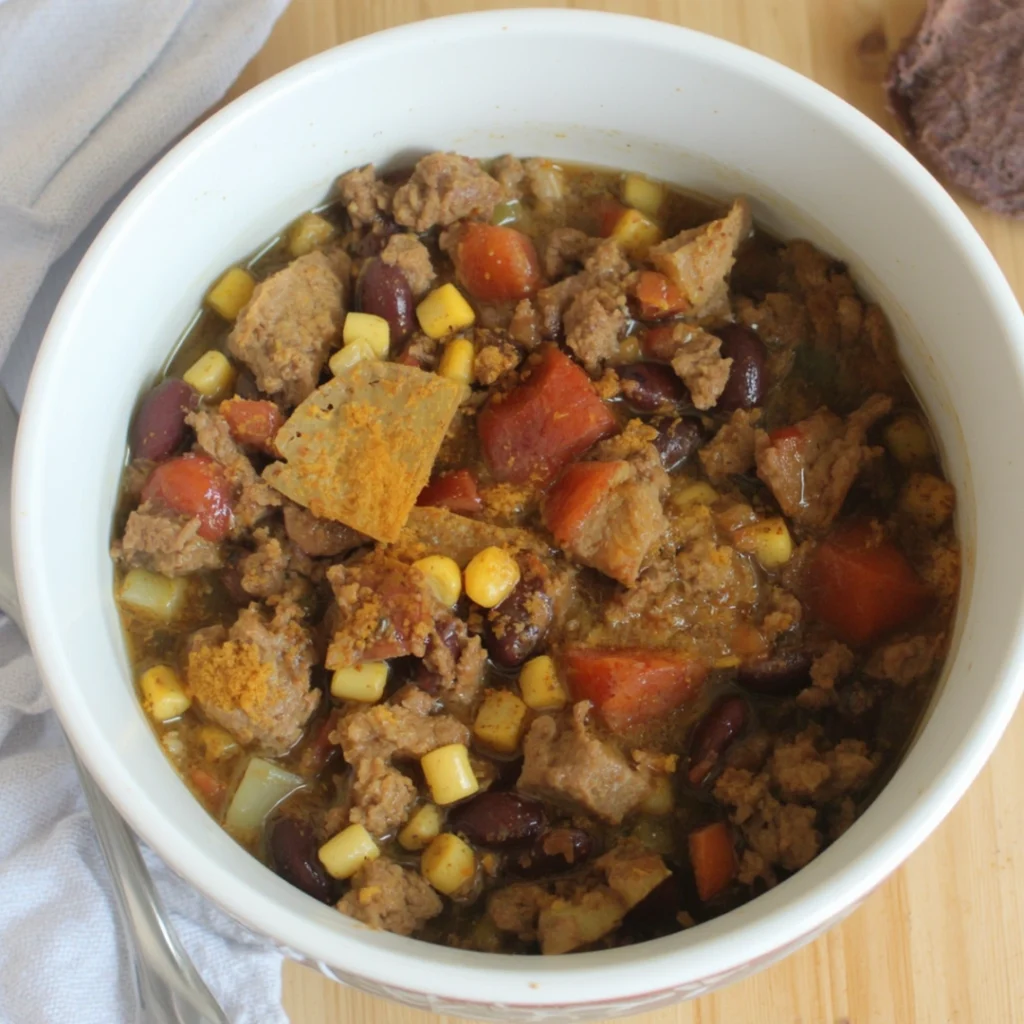 3. Crockpot Taco Soup